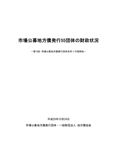 財政状況資料
